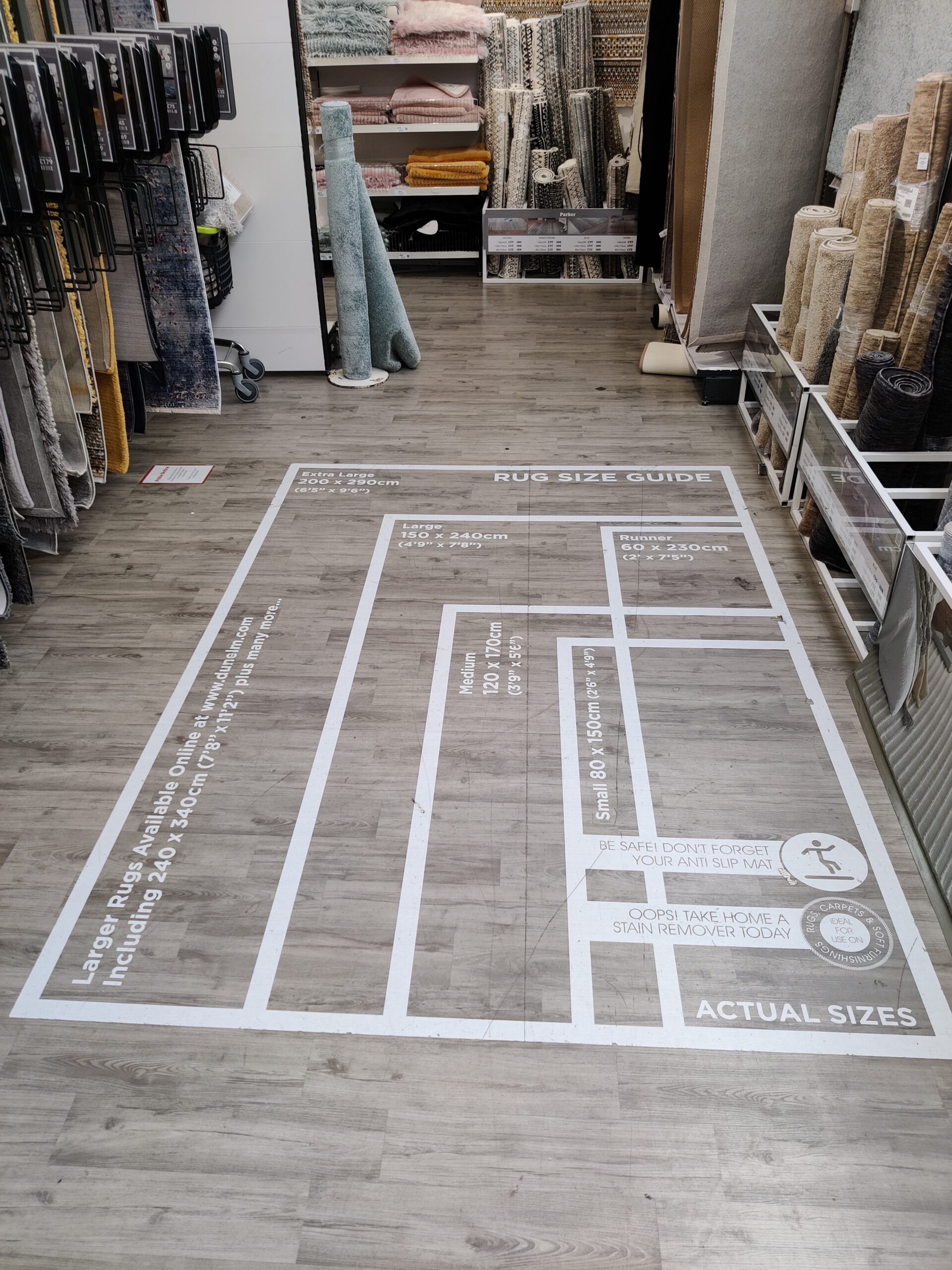 Choosing the Wrong-Sized Rug
