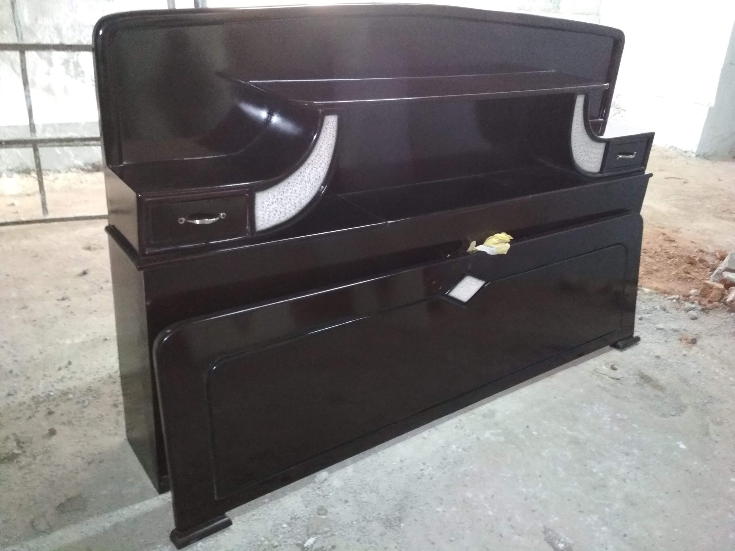 Headboard with Built-In Storage