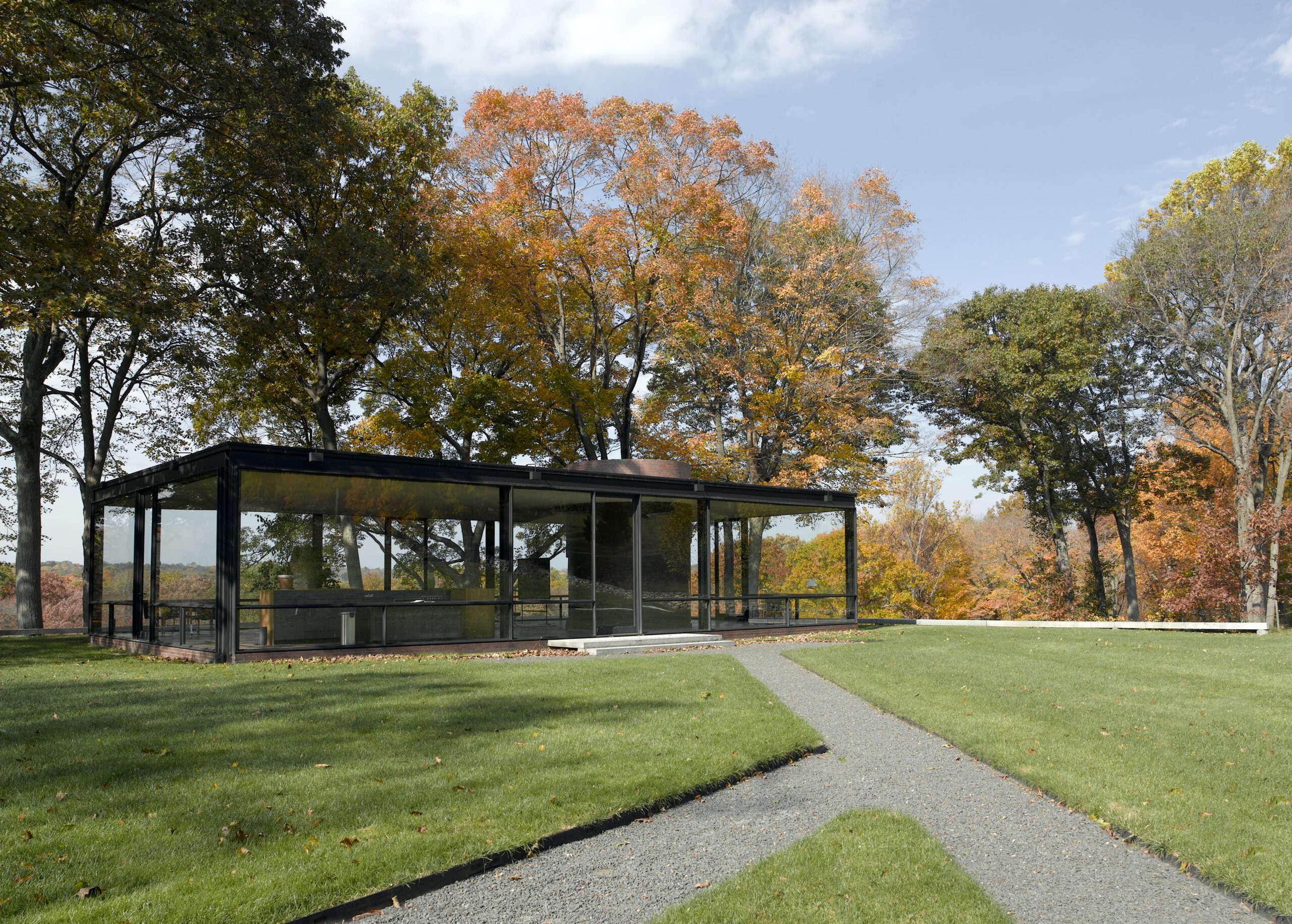 The Glass House, Connecticut, USA